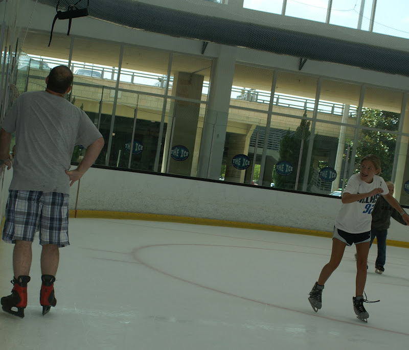 The Clayton Family: Ice Skating/Stonebriar Mall