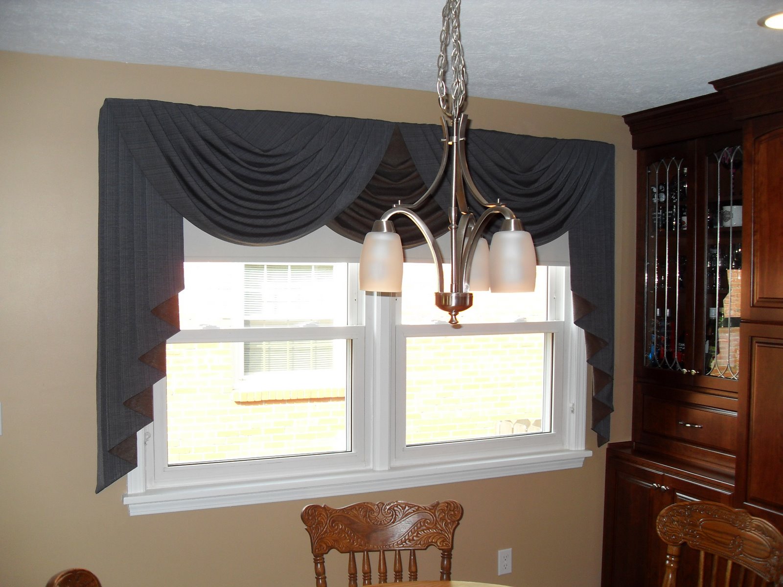 Louisville Blinds and Drapery Beautiful Swags and Jabots