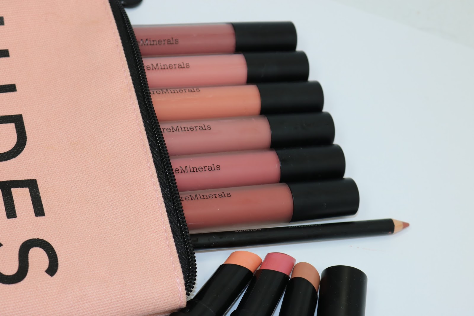 bare Minerals Gen Nude Matte Liquid Lip Color Swatches, Video Review