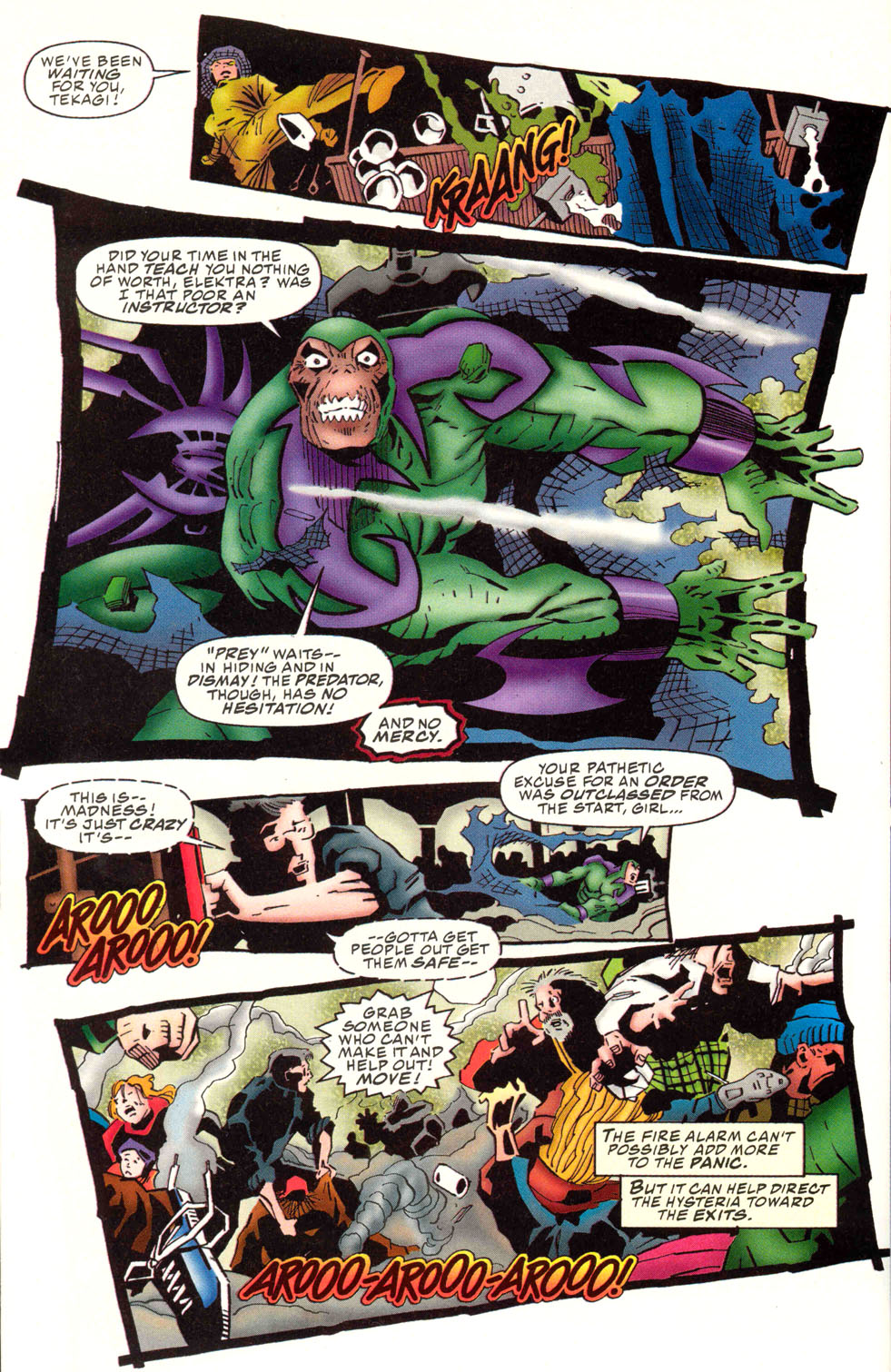 Read online Elektra (1995) comic -  Issue #4 - 29