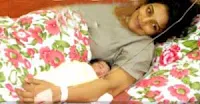 swetha menon and baby