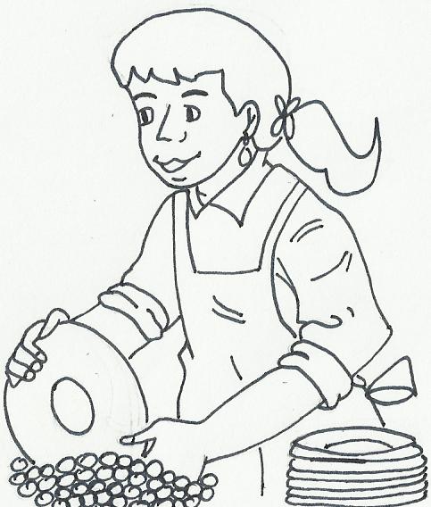 Imagenes Y Dibujos Para Colorear Dibujos Mujeres Para Colorear