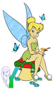 Abecedario Animado de Tinker Bell con Mariposas. Tinkerbell with Butterflies Animated Alphabet.