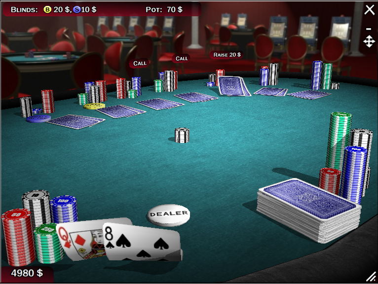 Игровой бесплатный автомат покер