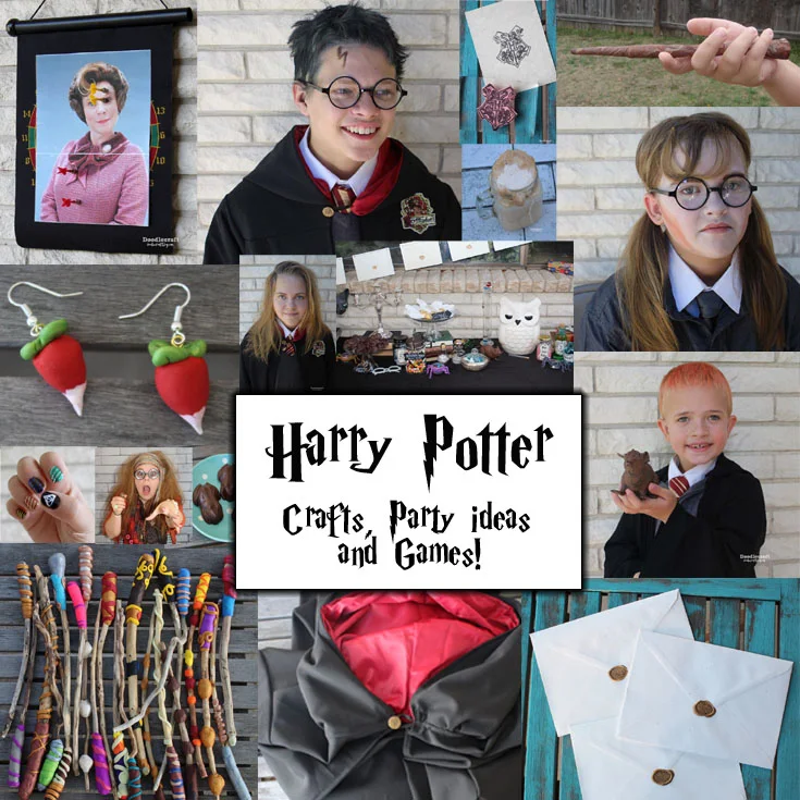 28 Harry Potter Crafts, Party Ideas and Games!