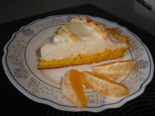 Tarta cu portocale si bezea