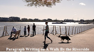 Essay on a pleasant morning by the riverside picture