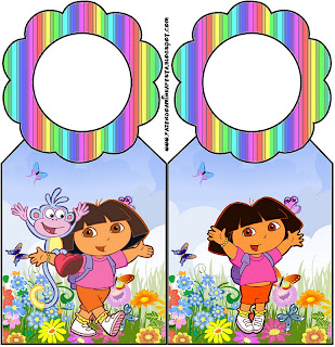 Imprimibles gratis de Dora la Exploradora. Marcapáginas imprimibles gratis de Dora la Exploradora.