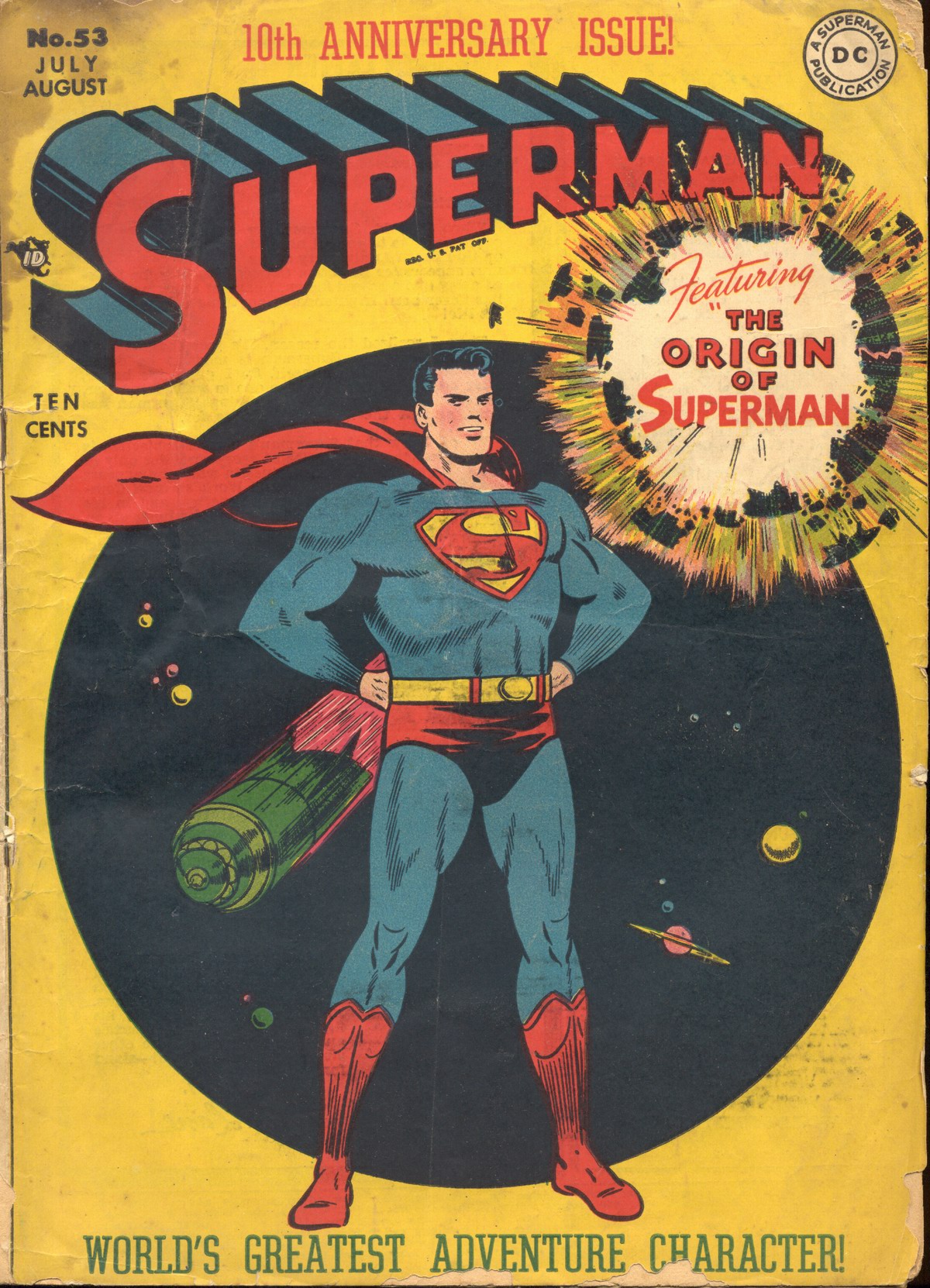 Read online Superman (1939) comic -  Issue #53 - 1