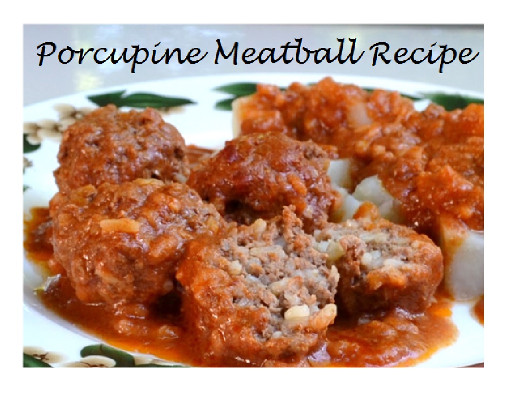 Let It Shine: Porcupine Meatball Recipe