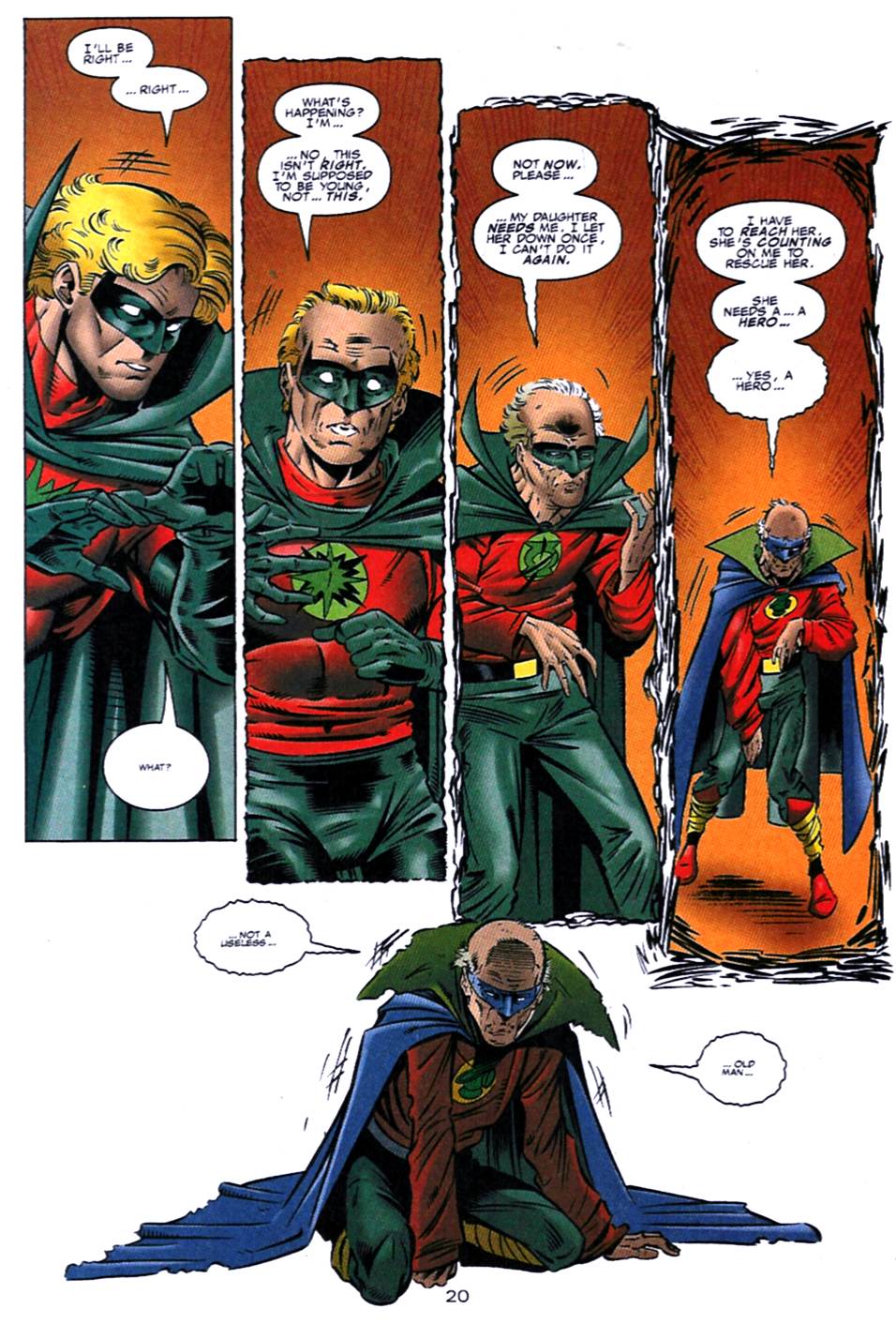 Read online Green Lantern/Sentinel: Heart of Darkness comic -  Issue #1 - 21