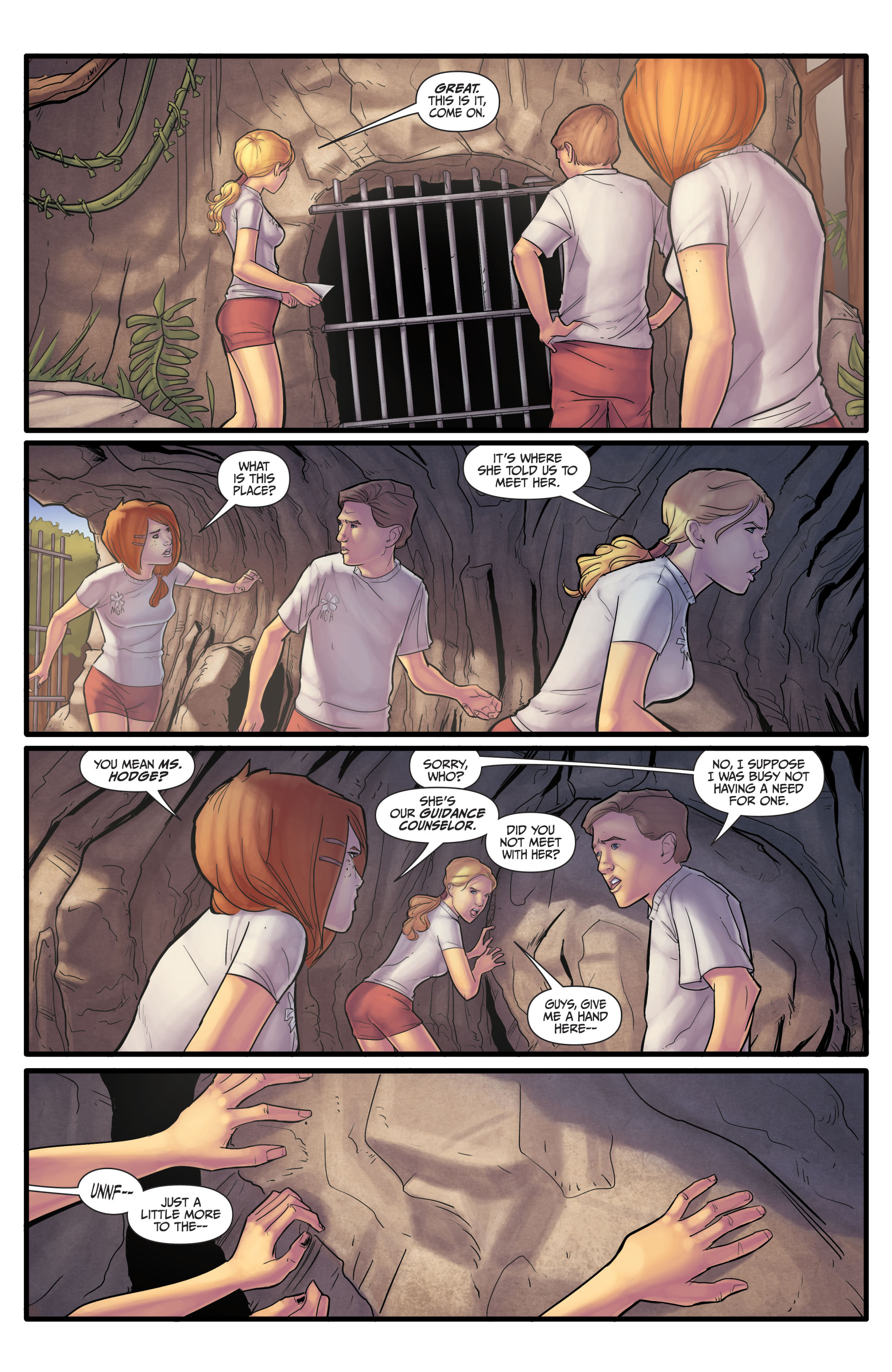 Read online Morning Glories comic -  Issue #13 - 23