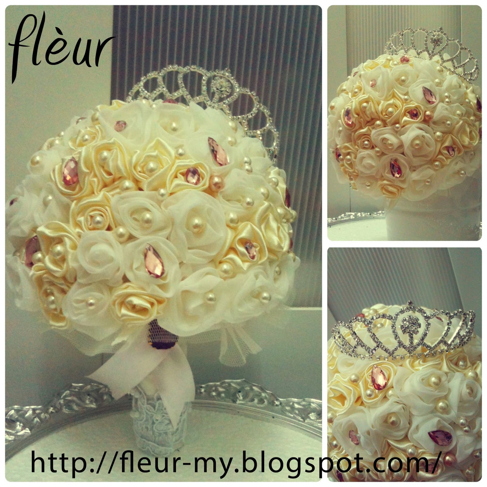 Ready Made Bouquet Princess Bouquet with Crown! (Sold!) Flèur