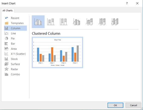 how to insert different type of chart in microsoft word -rean computer 101 how to insert different type of chart in microsoft word -rean computer 101