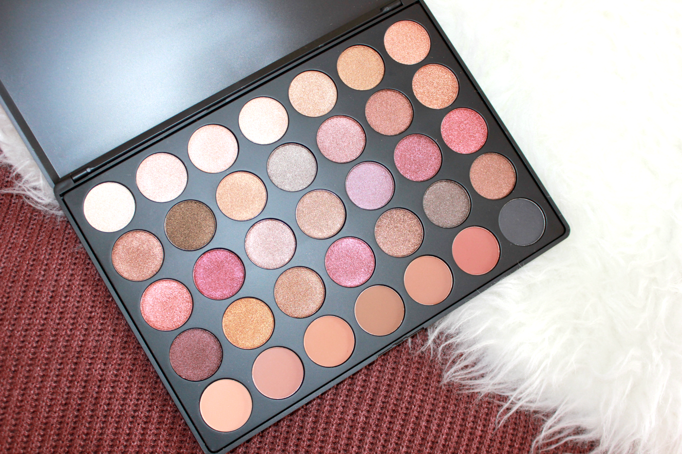 Morphe 35F Eyeshadow Palette Review Eline Blaise