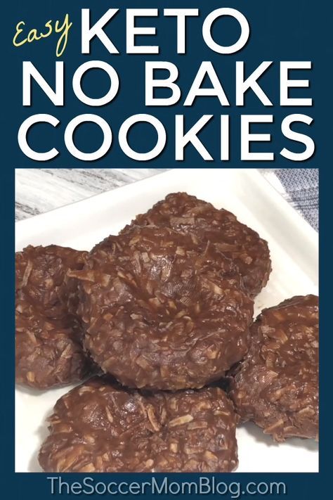 Easy Keto No Bake Cookies