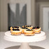 Cheesecake Muffins mit Blaubeer Topping