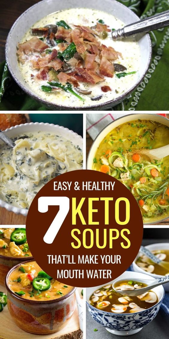 Low Carb Keto Soup Recipes on the Ketogenic Diet - Diary of a Recipe ...