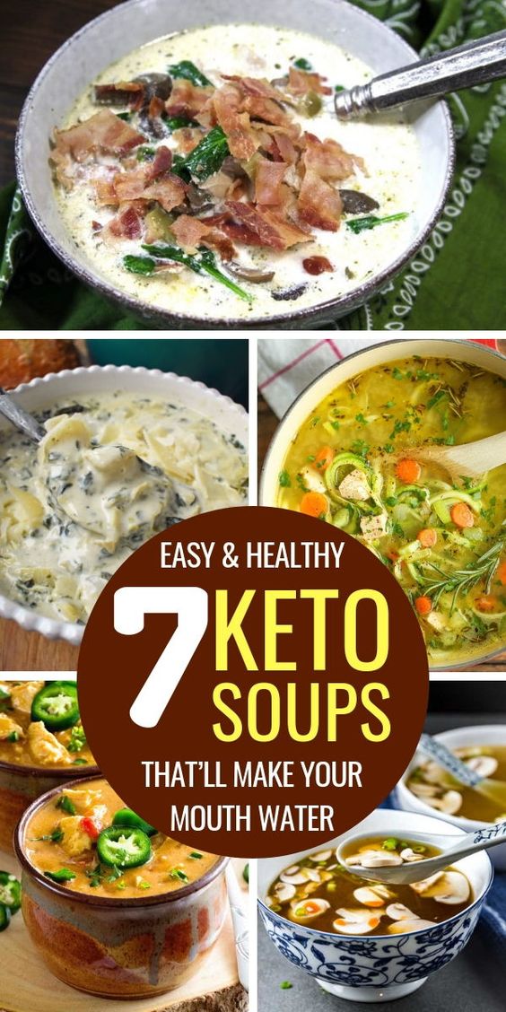 Low Carb Keto Soup Recipes on the Ketogenic Diet Diary of a Recipe