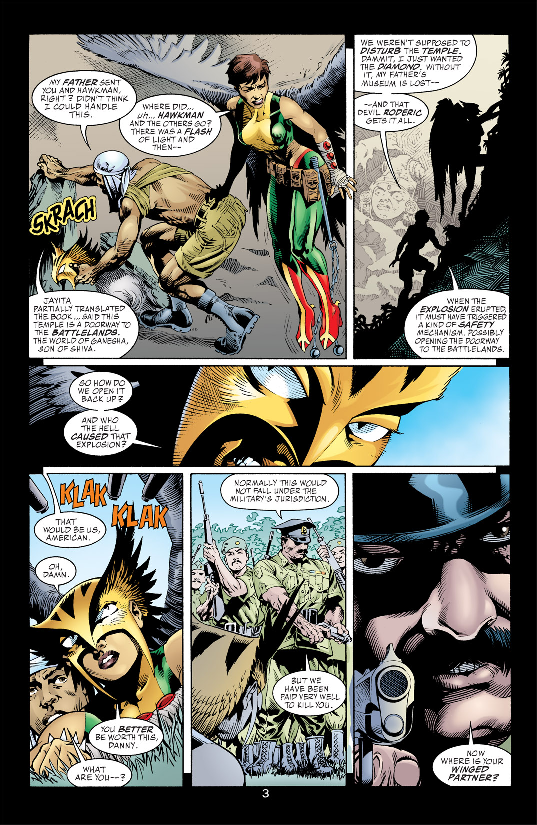 Hawkman (2002) Issue #3 #3 - English 4