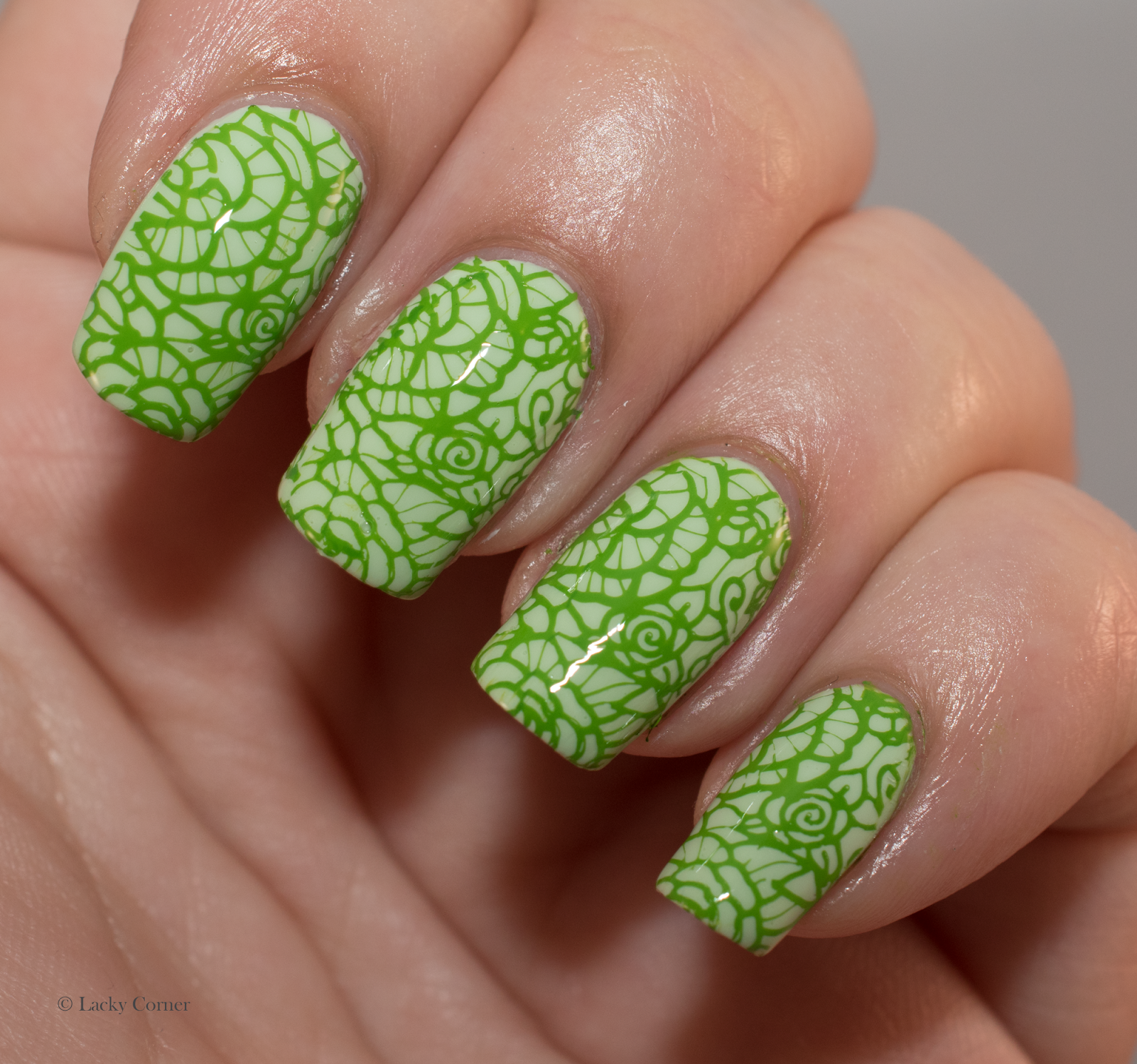 Lacky Corner Review Clear Jelly Stamper from Born Pretty Store