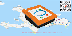 GEOLOCALIZACION Desfibriladores  Republica Dominicana