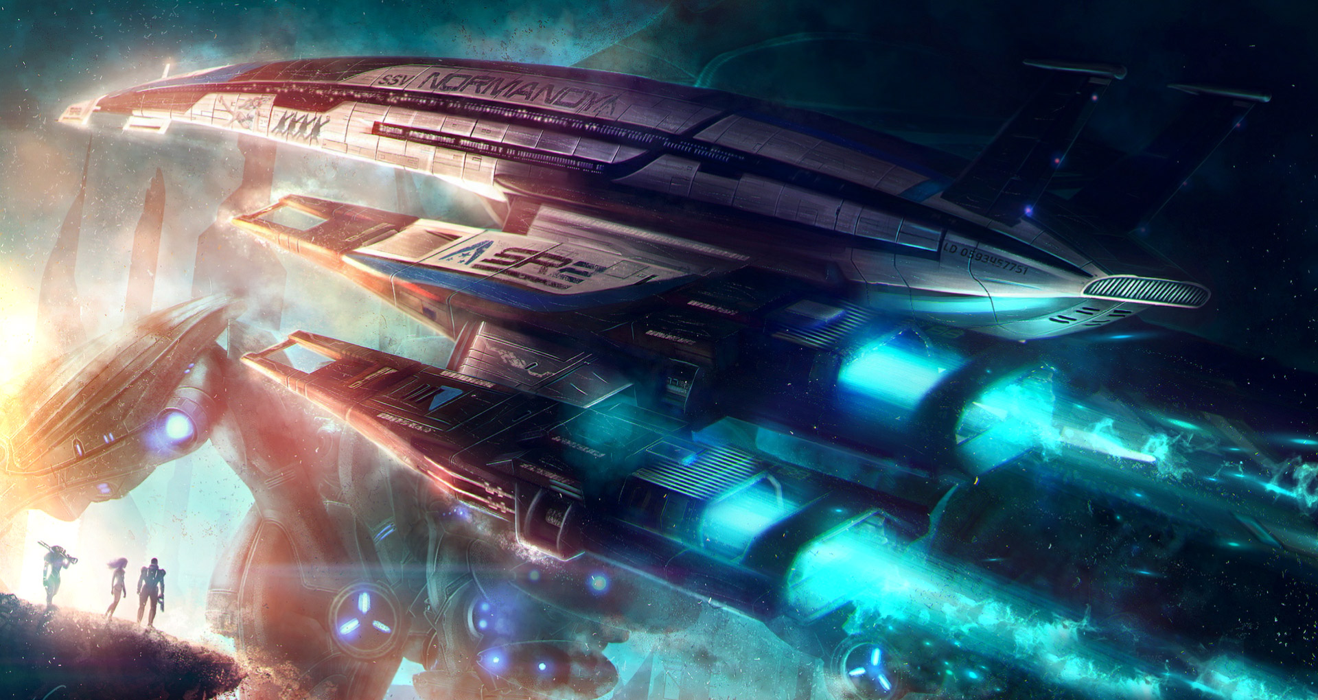 Ssv Normandy Mass Effect Animated Wallpaper Ssv Normandy Mass Effect Animated Wallpaper