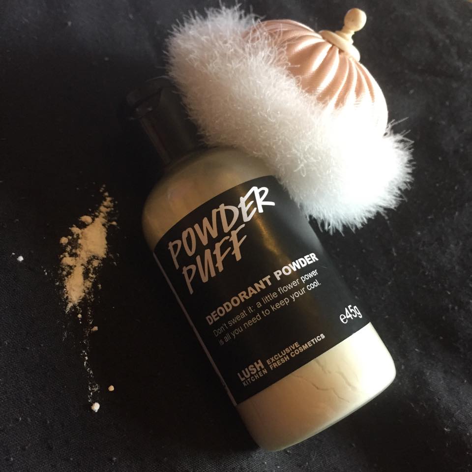 The Powderpuff Room Powder Puff Deodorant Powder Lush Kitchen Review