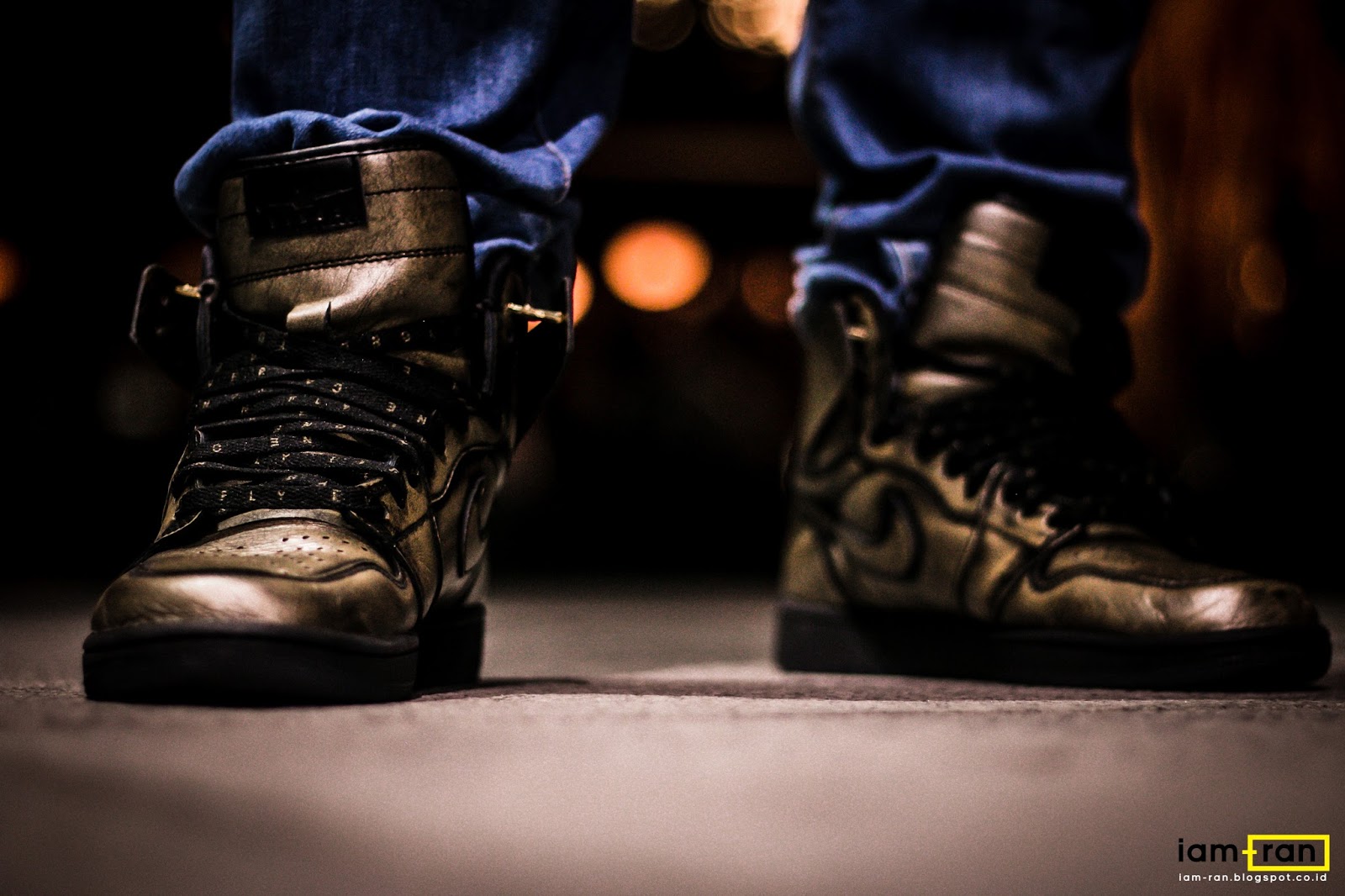 jordan 1 wings on feet