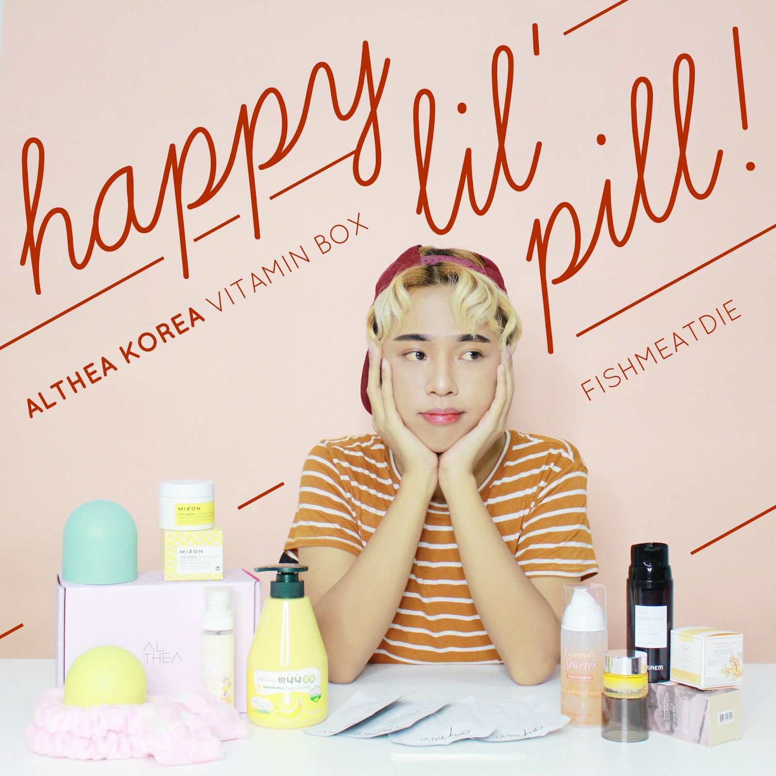 Happy Lil' Pill 💊 Althea Korea Vitamin Box Review FISHMEATDIE