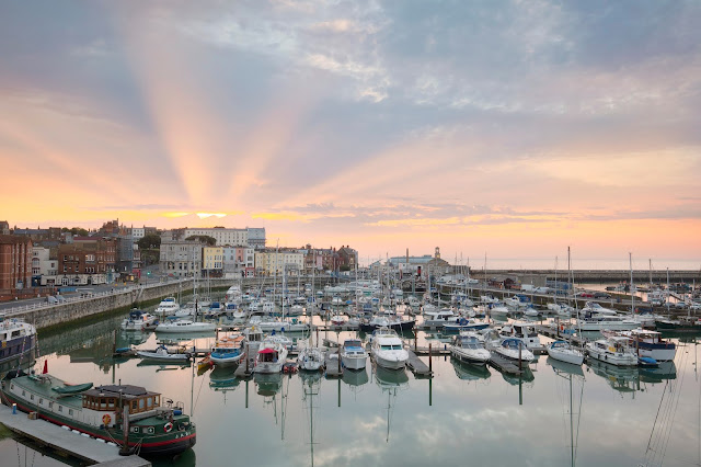 Sunrise on Ramsgate Royal Harbour