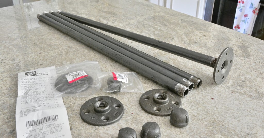 Let's Add Sprinkles Table Legs Made Out Of Pipes