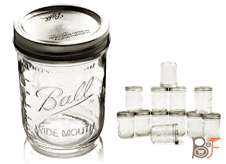 Ball Mason Jars Wide-Mouth Can or Freeze - 16 oz 12pk