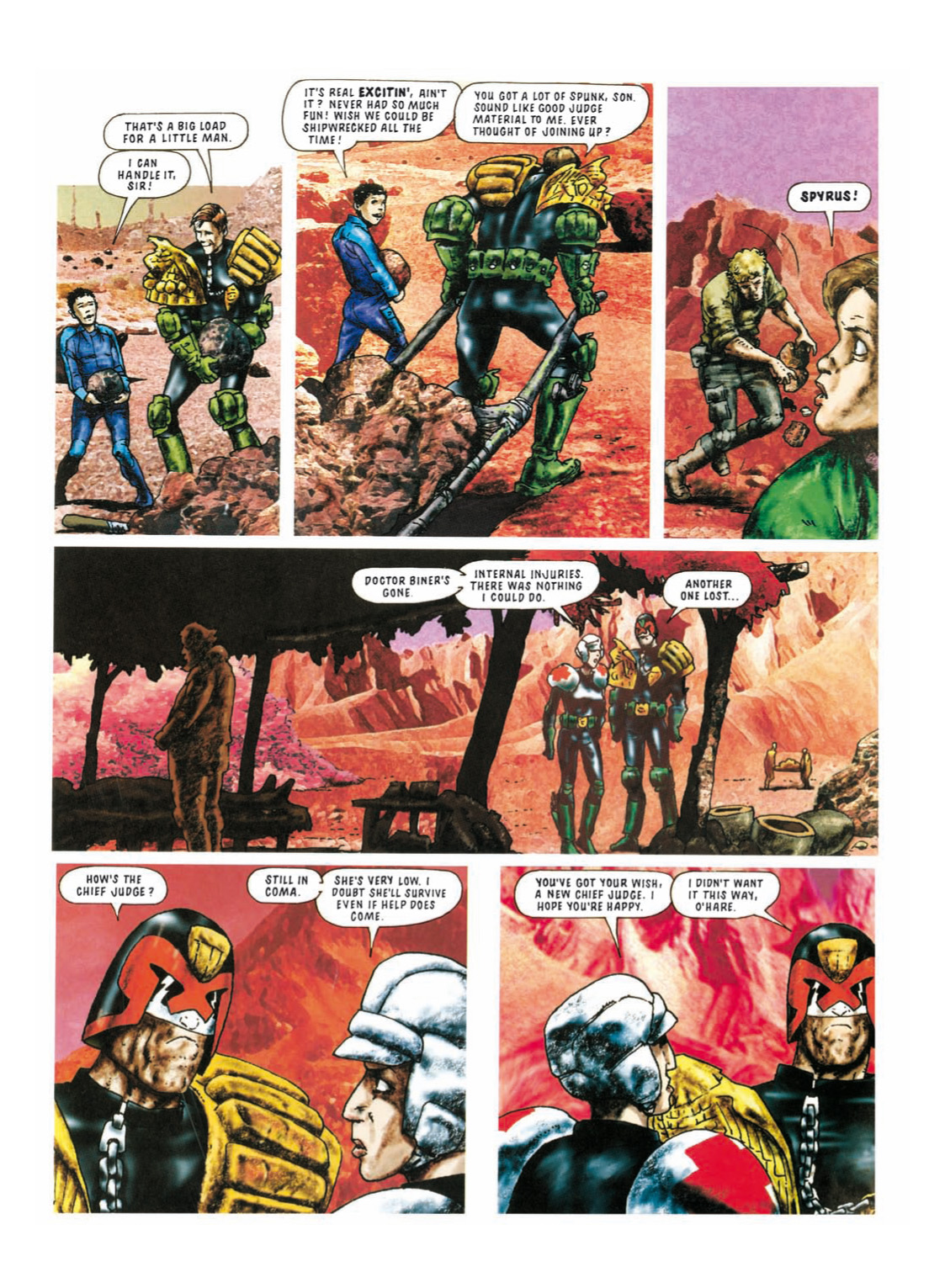 Read online Judge Dredd: The Complete Case Files comic -  Issue # TPB 21 - 252