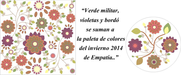 Estampas Empatía otoño invierno 2014. Colores de moda invierno 2014. 