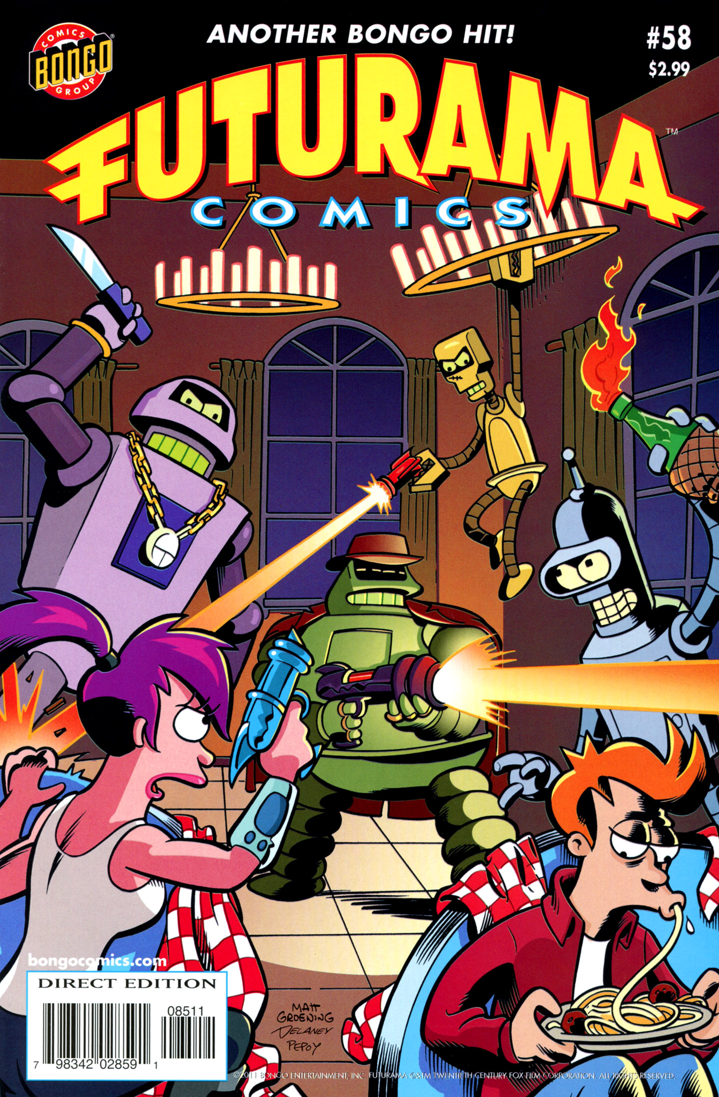 Read online Futurama Comics comic -  Issue #58 - 1