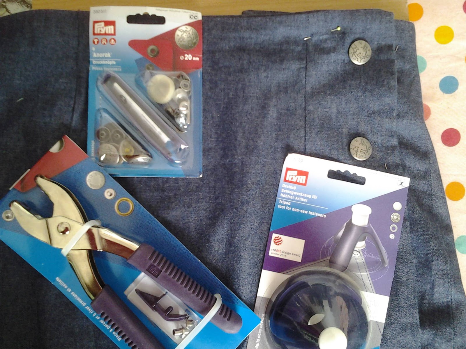 Using Non sew press studs — jaycotts.co.uk Sewing Supplies