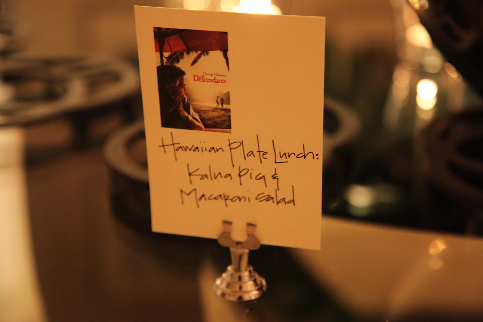 Après Fête: 2012 Oscar Viewing Party: A Themed Menu