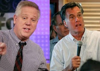 Glenn Beck and Mitt Romney