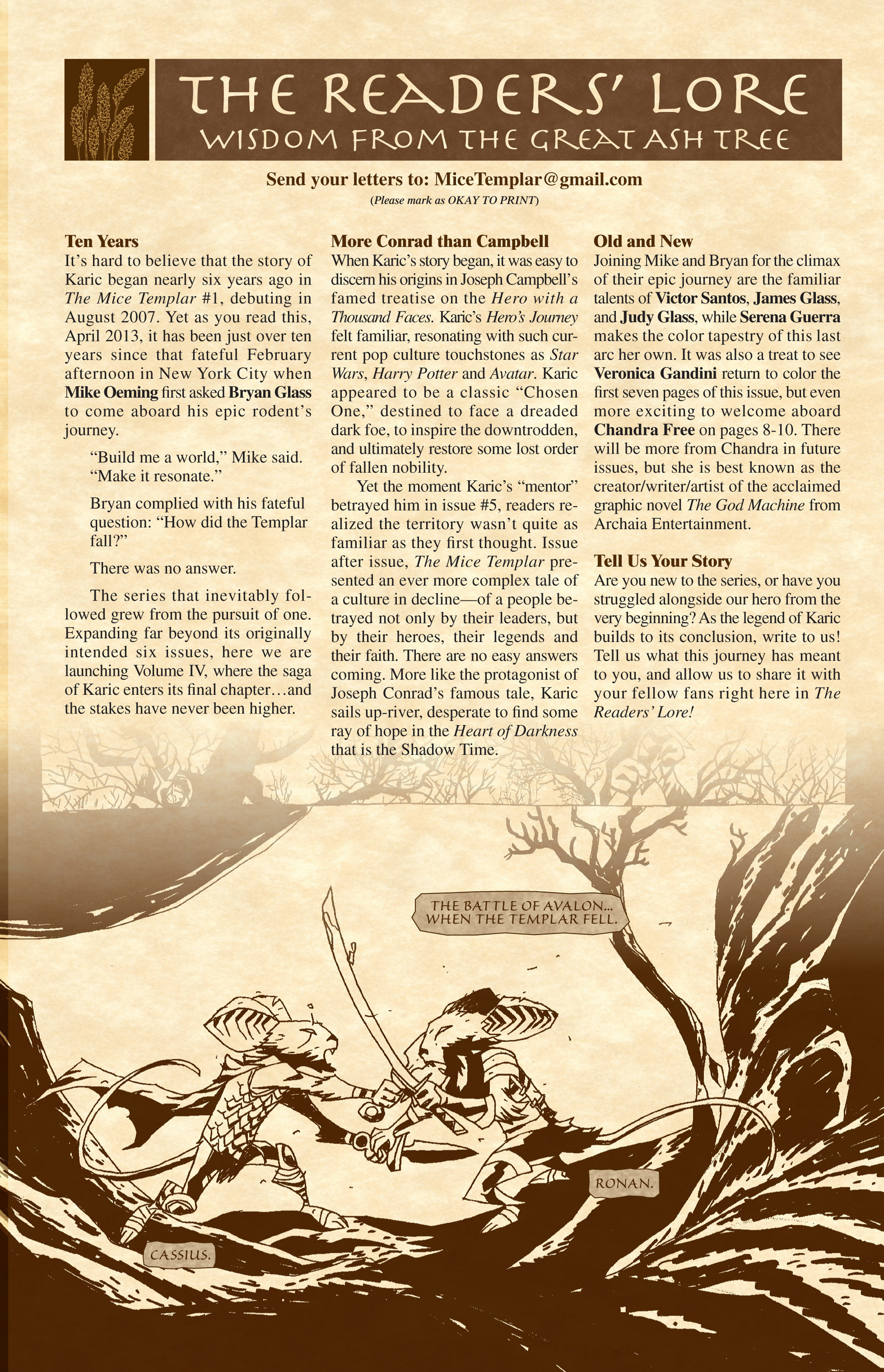 Read online The Mice Templar Volume 4: Legend comic -  Issue #1 - 32