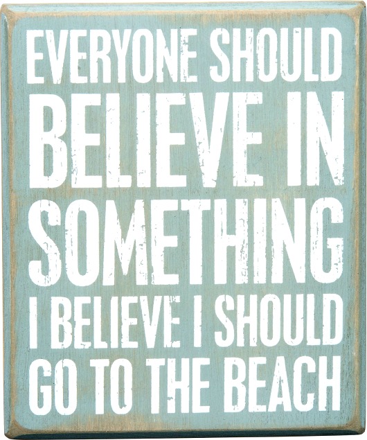 Beach Box Signs