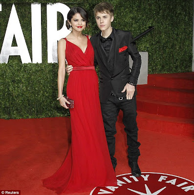 justin bieber and selena gomez oscars vanity fair. Selena Gomez and Justin