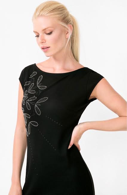 Dámské šaty DESIGUAL SOFIA 5075 VIOLA - Módní Oblečení Pro