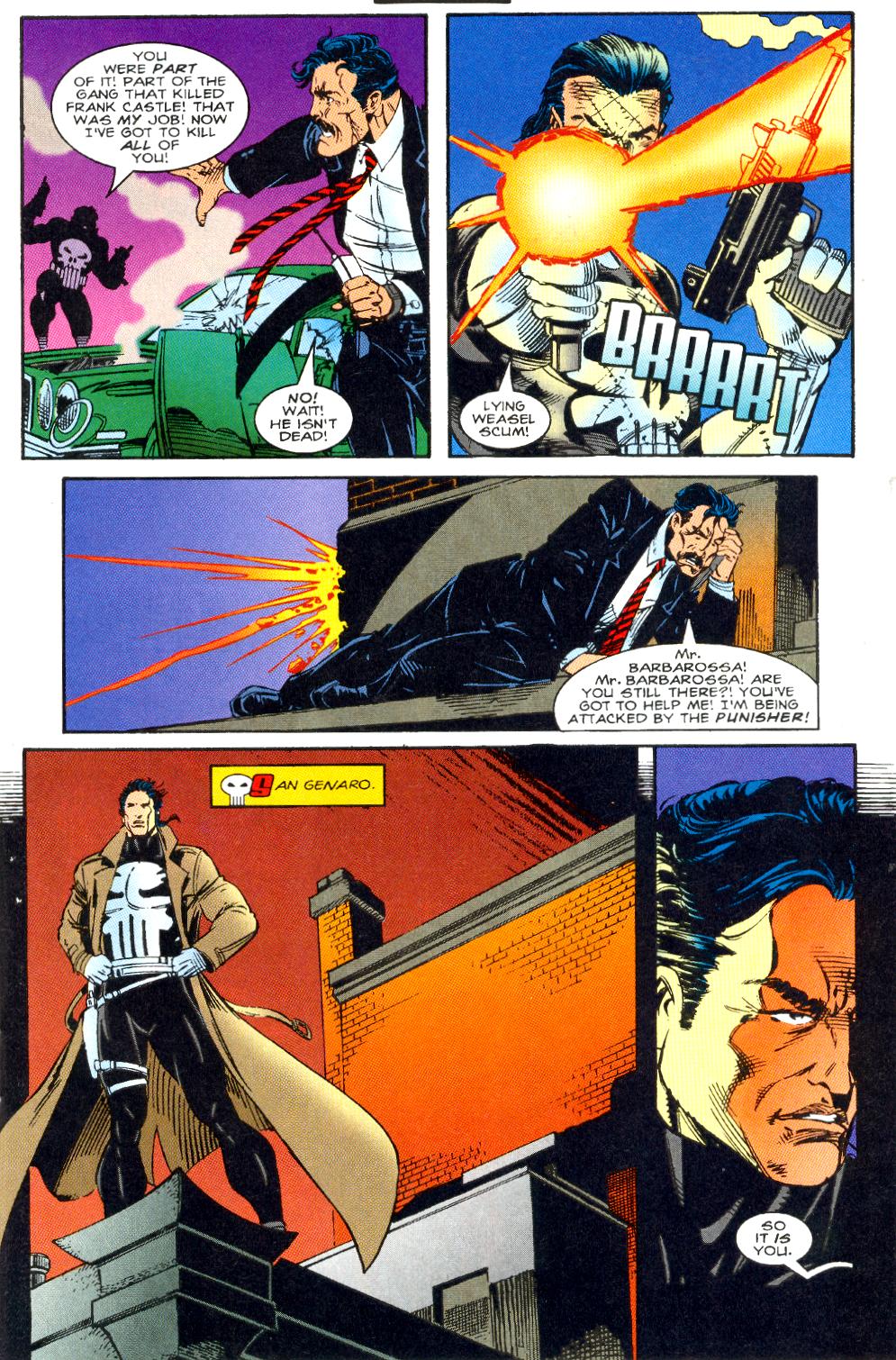 Read online Punisher (1995) comic -  Issue #4 - Clash - 10