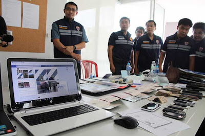 Photos: Police arrest 13 Nigerian immigrants in Bangkok for illegal entry, overstaying and romance scam