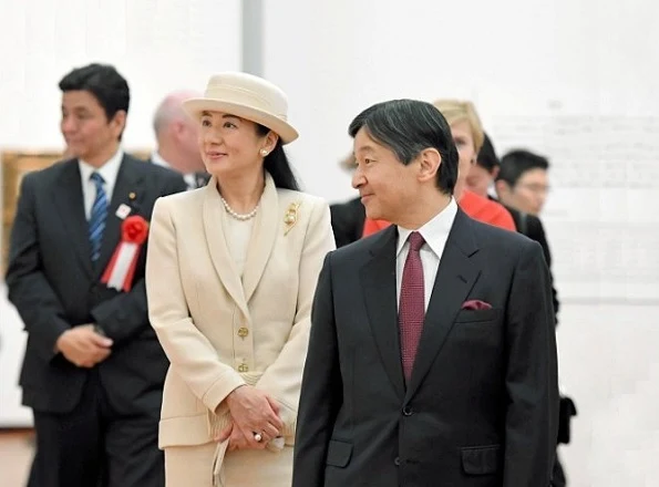 Crown Prince Naruhito and Crown Princess Masako visited Skagen: An Artists' Colony in Denmark exhibition in Tokyo