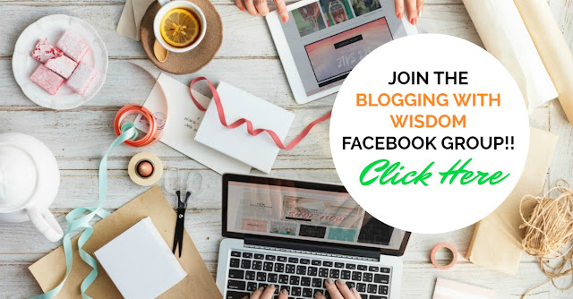 Blogging with Wisdom Facebook Group
