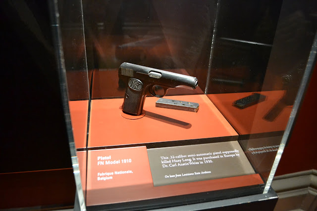Пистолет из которого убили Хью Лонга