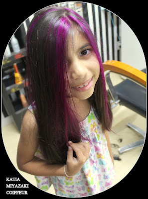 Katia Miyazaki Coiffeur: Cabelos coloridos em crianças - kids colored ...