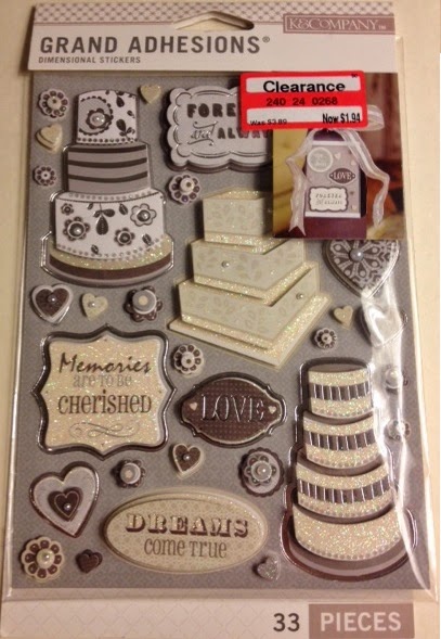 clearance scrapbook stickers